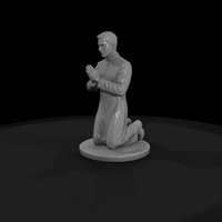 Kneeling Priest in Prayer — thumbnail 5