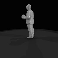 elderly-gentleman-miniature-holding-an-open-book-non-photograph-model — thumbnail 4