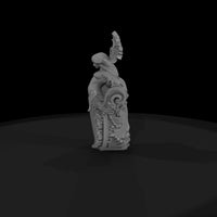 art_nouveau_female_caryatid_3d_sculpture_xwbalg11 — thumbnail 4
