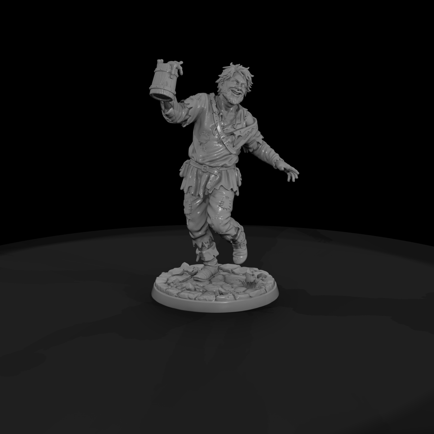 Vag 004 Medieval Drunken Peasant