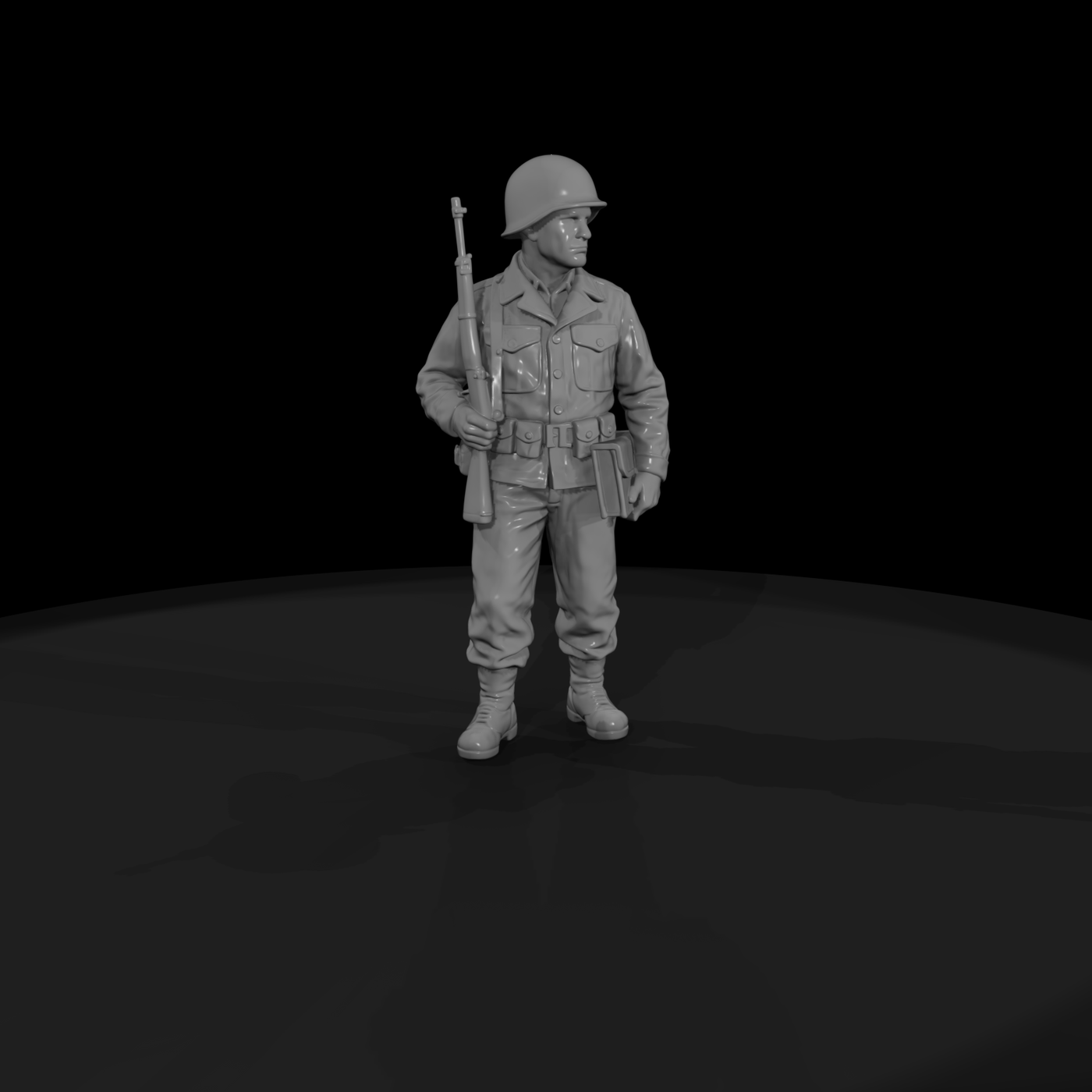 Ww2 Army 062 Wwii U S Army Platoon Leader Figure