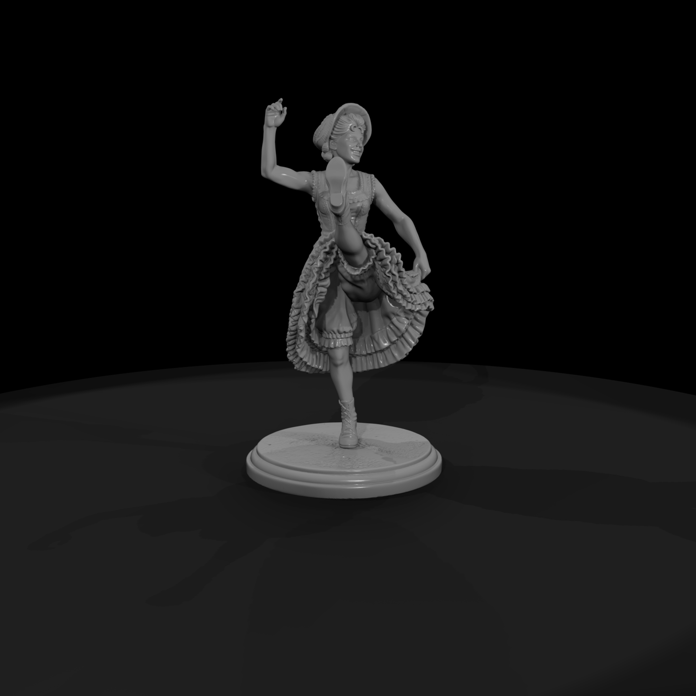 Ww 0221 Townsfolk Can Can Dancer