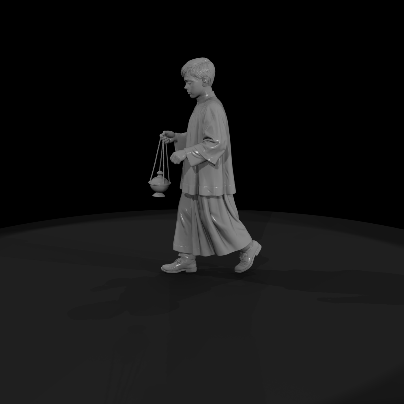 Altar Boy with Incense Censer