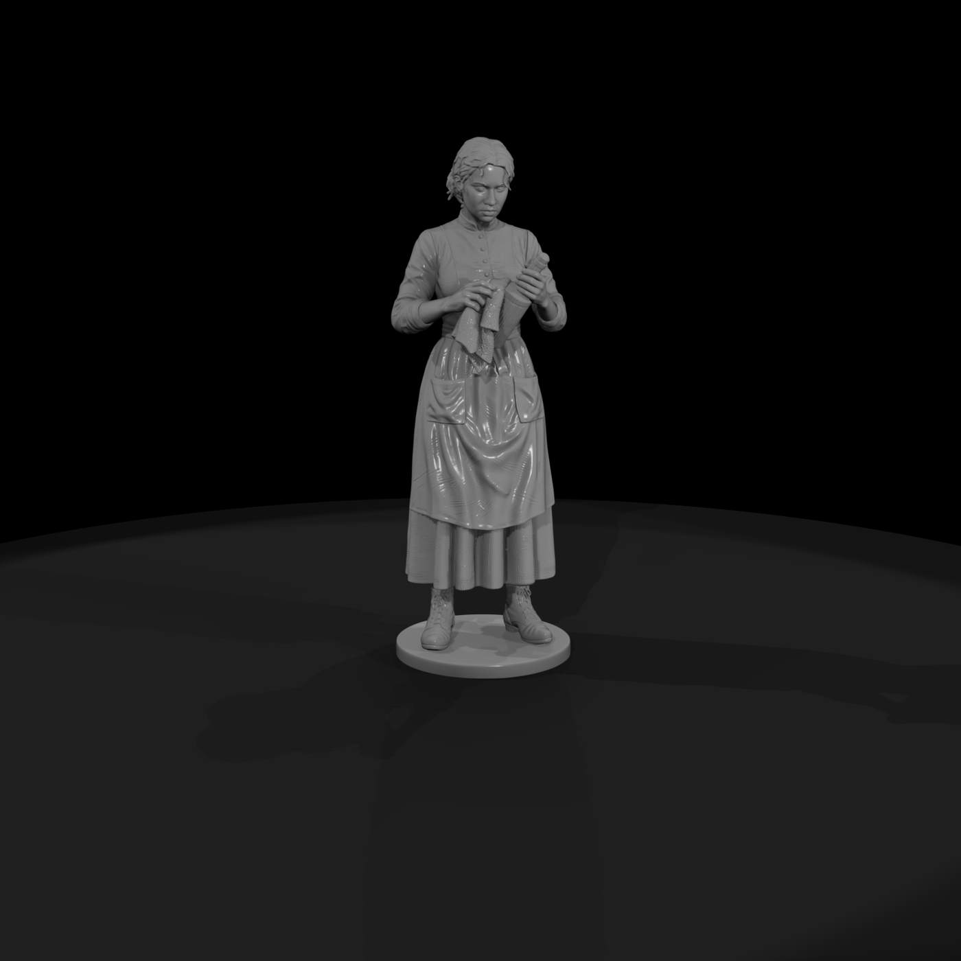 Ww 0220 Townsfolk Saloon Server