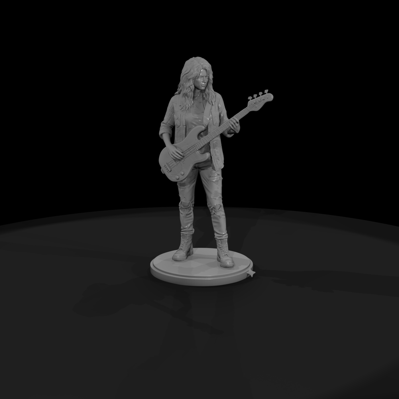 Bnd 195 Grunge Band Bass Guitar
