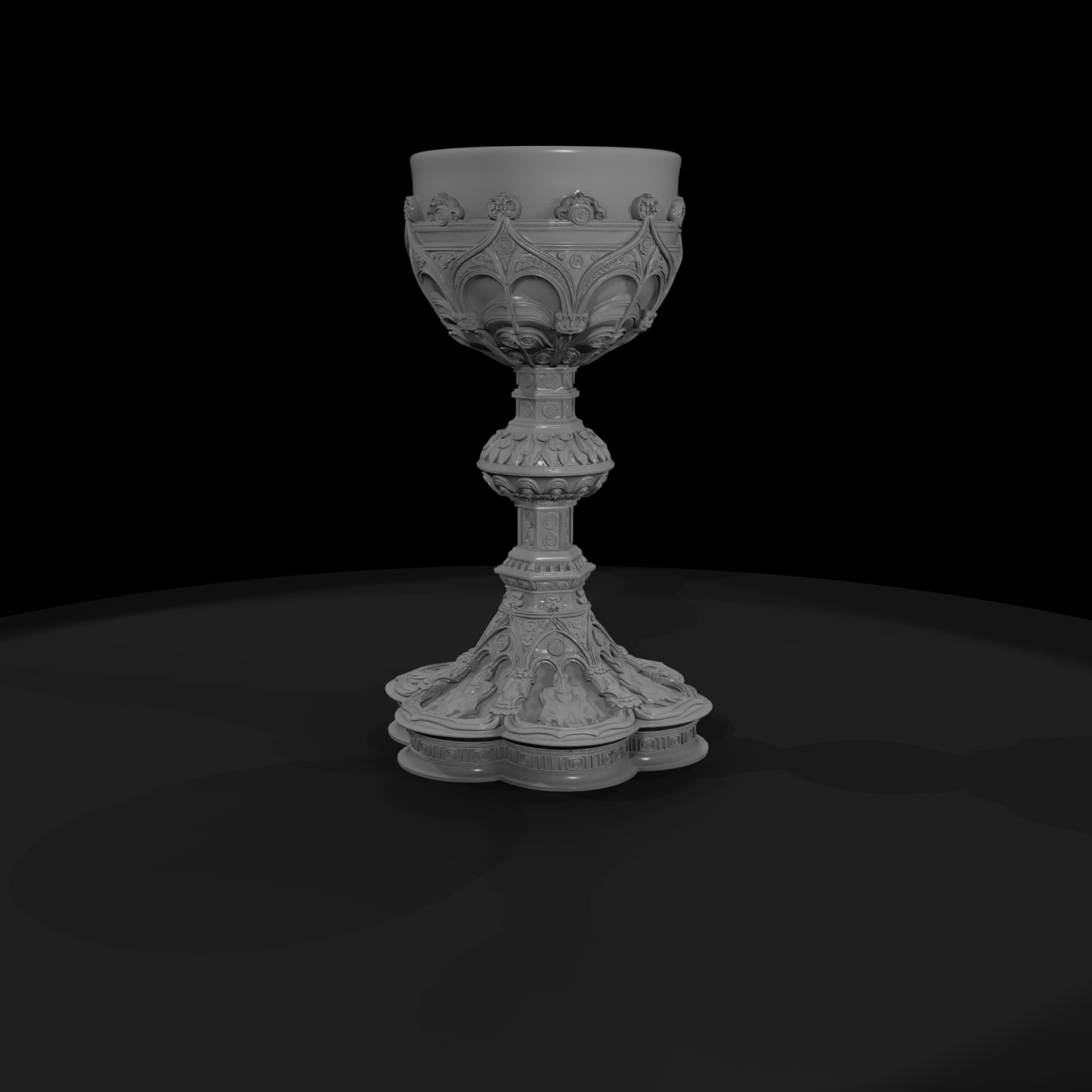 Ornate Gothic Chalice — & Displays