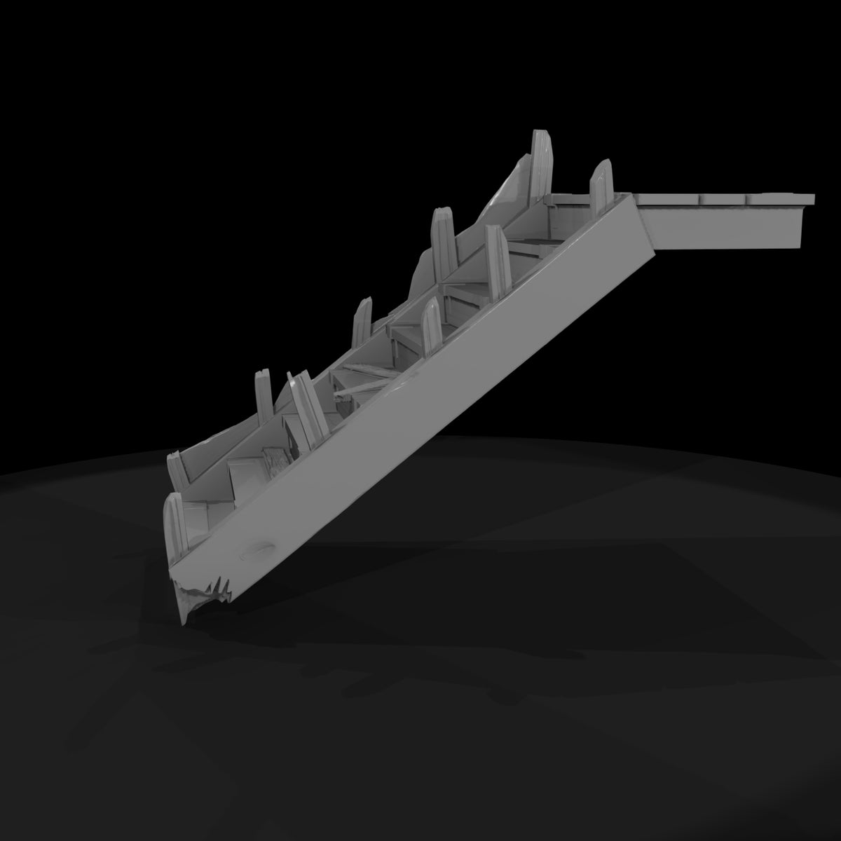 weathered-wooden-staircase-distressed-3d-printable-miniature-412963
