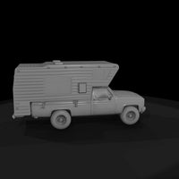 1980s-pickup-with-slide-in-camper — thumbnail 6