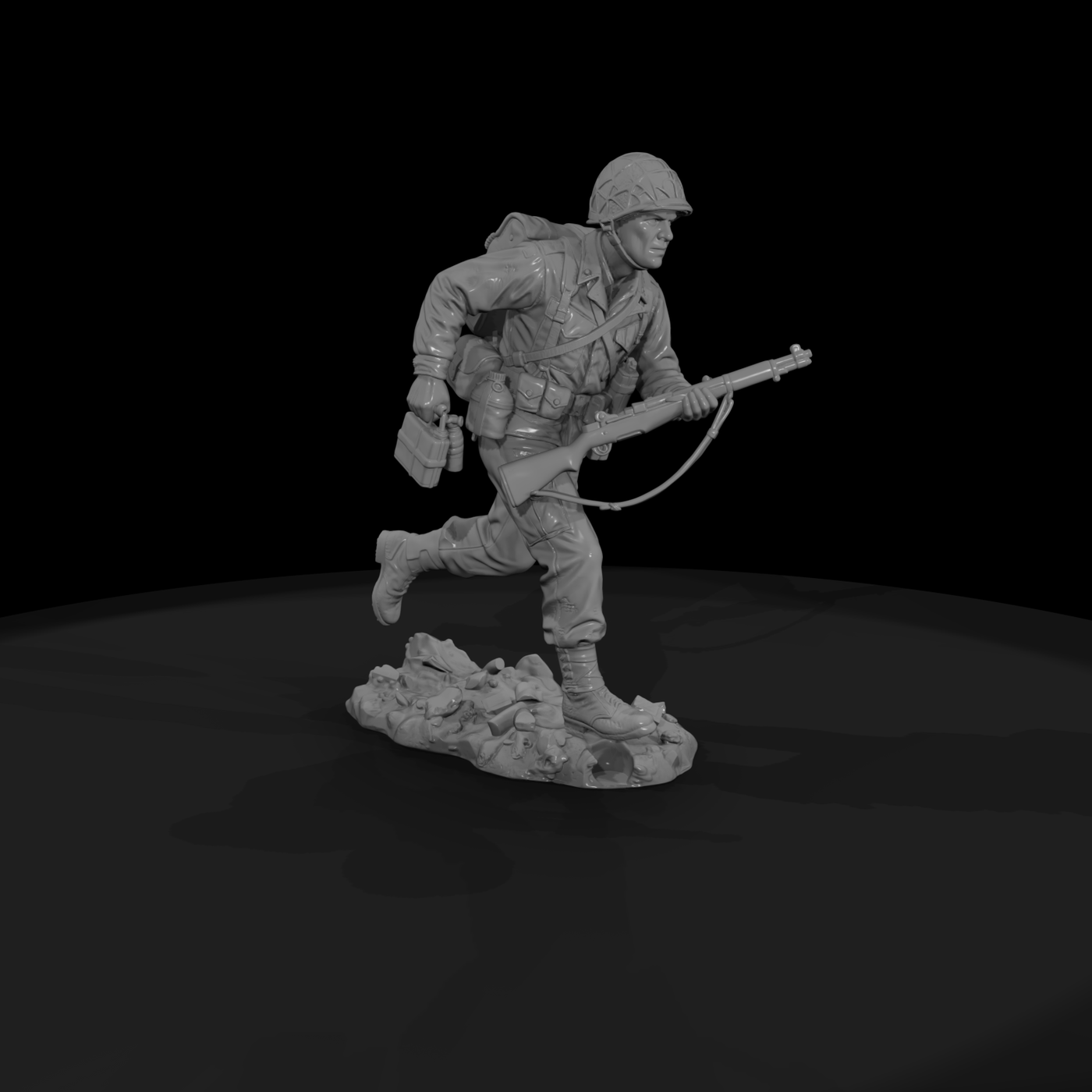 Ww2H 070 United States Marine Demolition Man