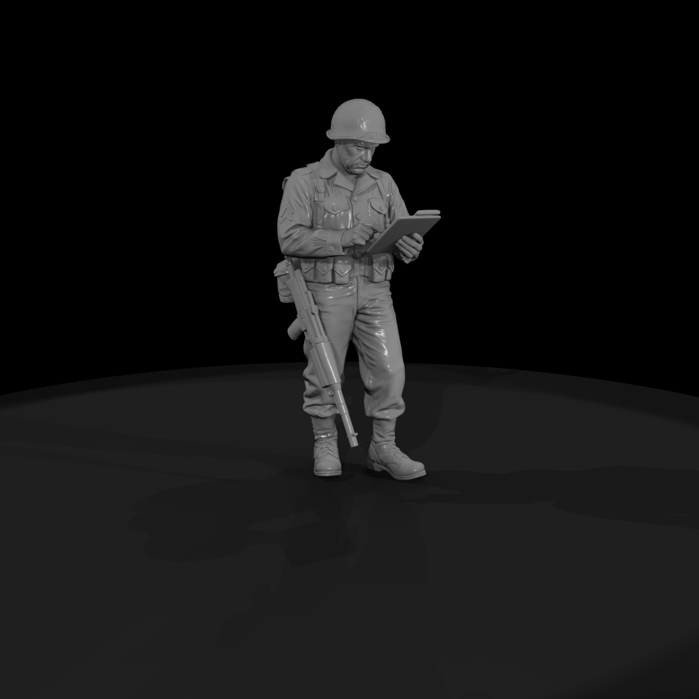 Ww2 Army 018 Wwii U S Army Automatic Rifleman Figu