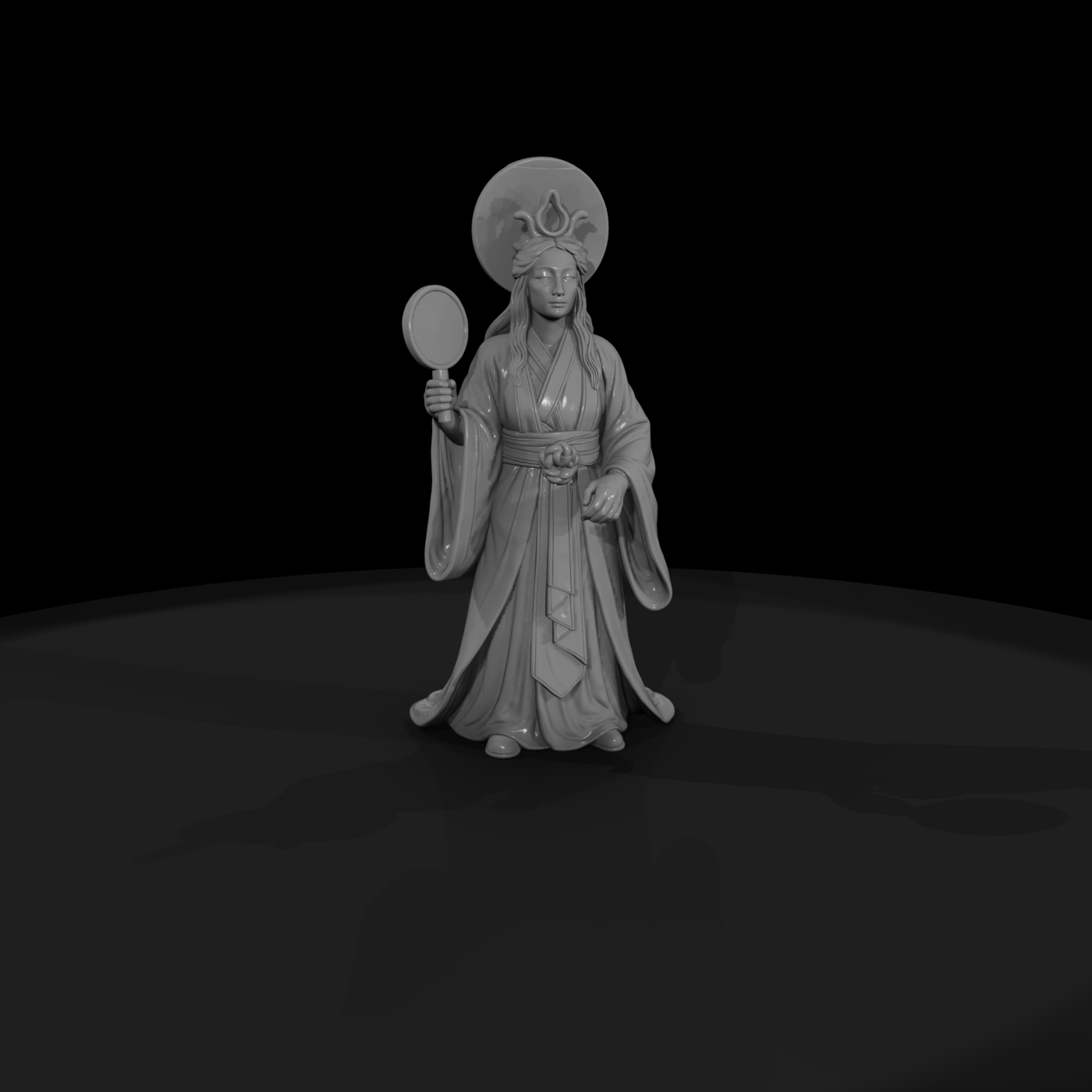 Myth 0463 Mythology Amaterasu Miniature Figure