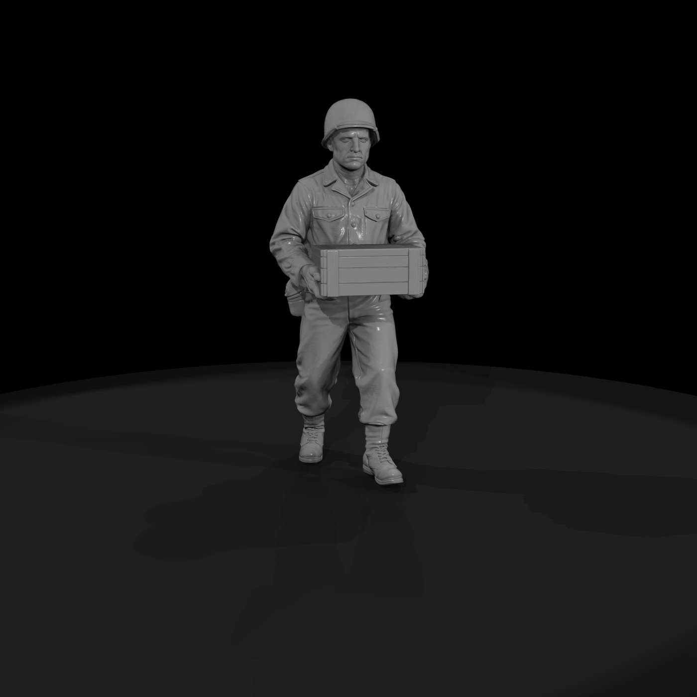 Ww2 Army 026 Wwii U S Army Supply Clerk Figure
