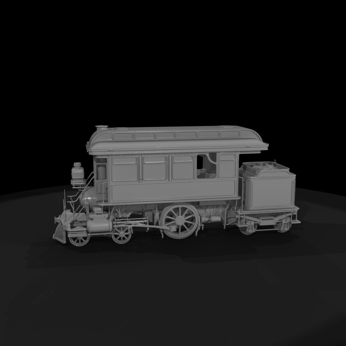 Vintage Steam Railcar