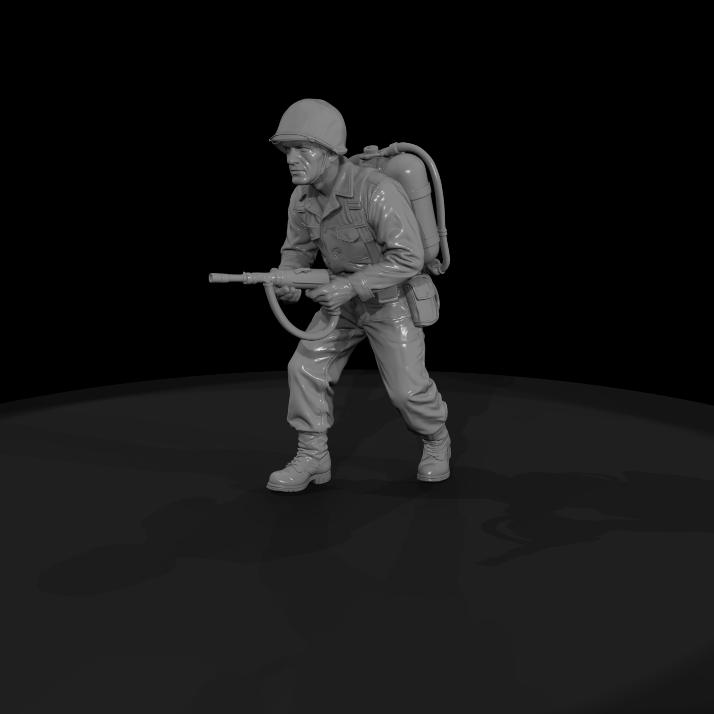 Ww2 Usmc 049 Wwii U S Marine Corps Flamethrower Op