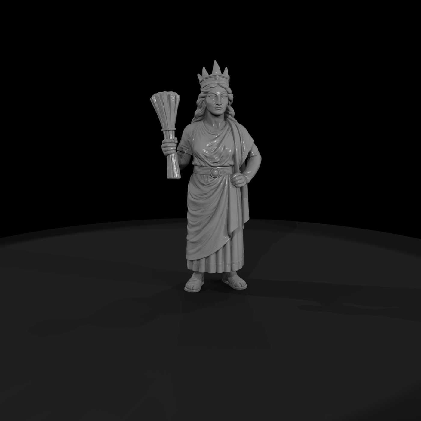 Myth 0373 Mythology Inanna Miniature Figure