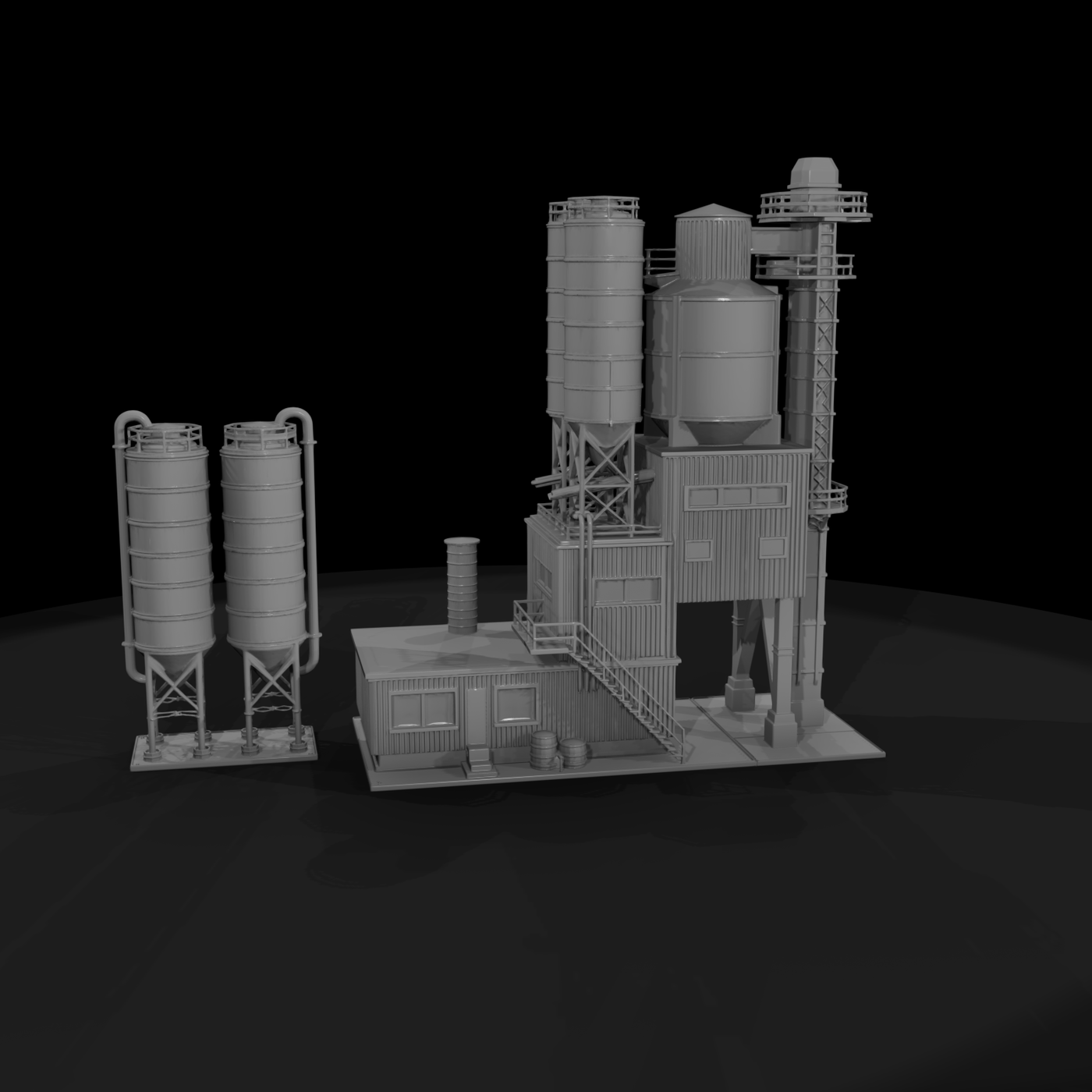 Industrial Cement Silo Plant
