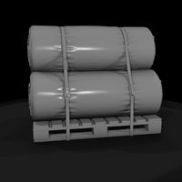 rolled-cargo-on-pallet-with-ratchet-straps-diorama-prop-734946 — thumbnail 5
