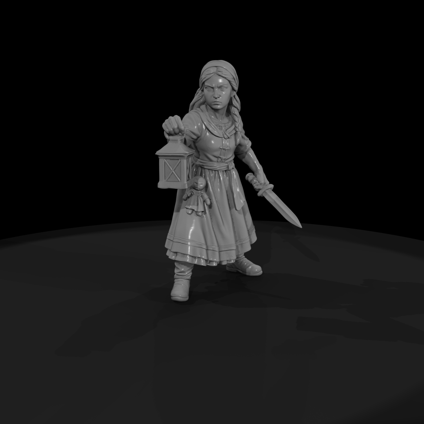 Myth 0485 Mythology Vasilisa Miniature Figure