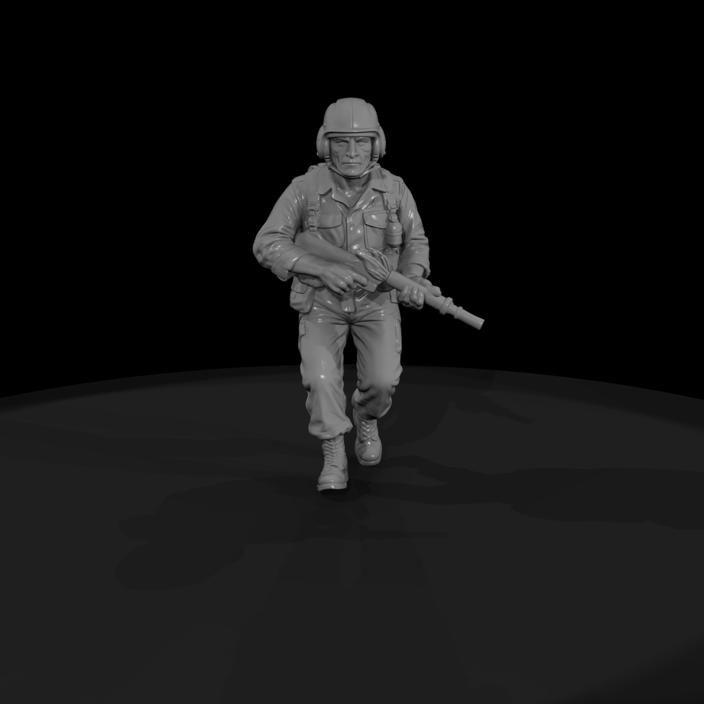 Vn Army 083 Vietnam U S Army Grenadier Figure