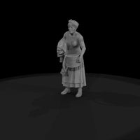 historical-laundry-maid-1-87-ho-diorama-figure-3d-printable-364948 — thumbnail 5