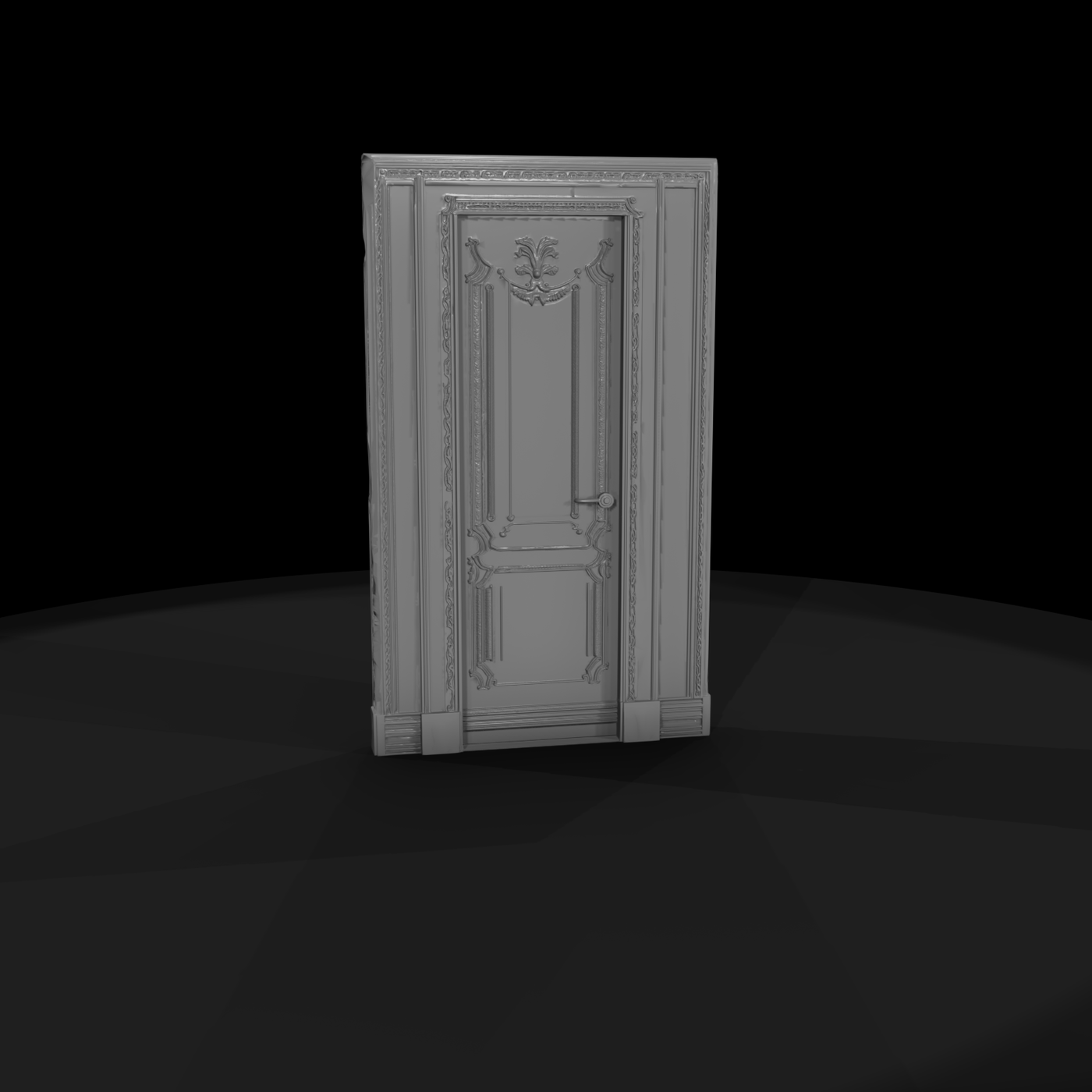 Neoclassical Ornate Interior Door