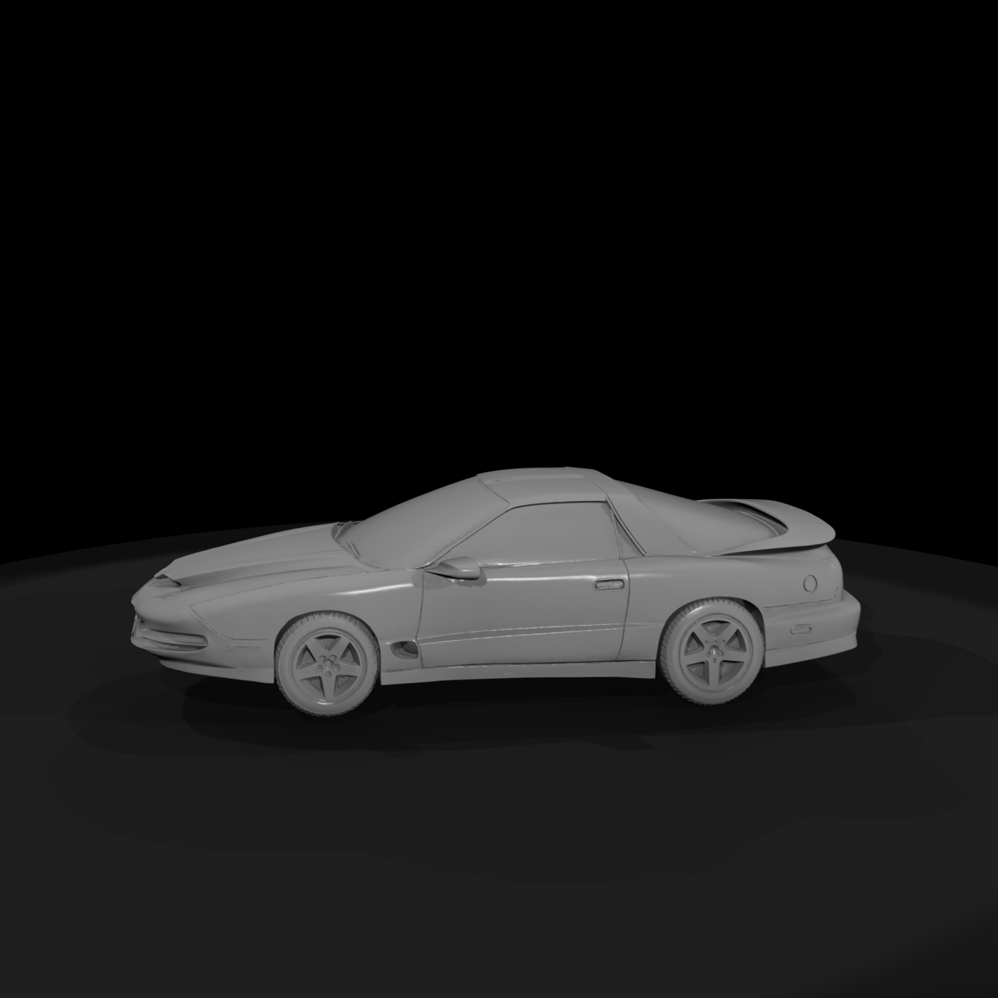 1990s Trans‑Am–Style Coupe — Car