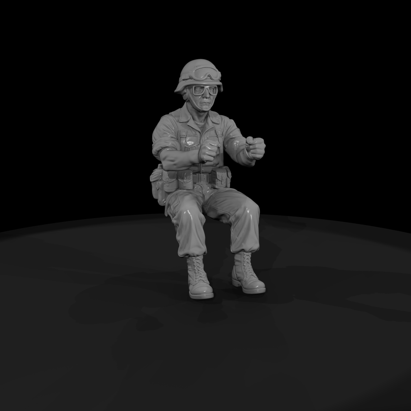 Vn Army 089 Vietnam U S Army Truck Driver Figure