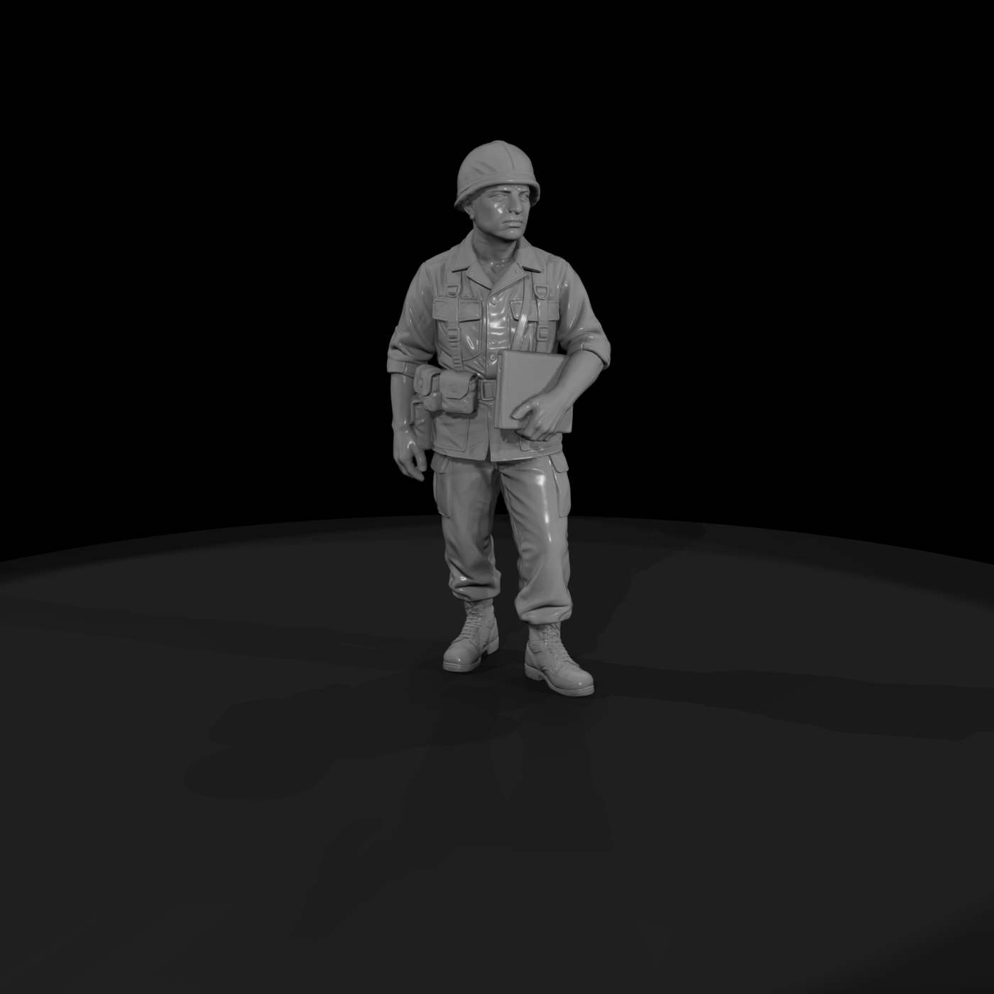 Vn Army 062 Vietnam U S Army Platoon Leader Figure