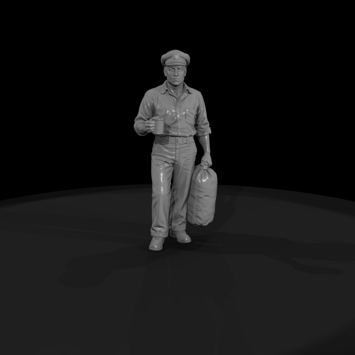Ww2 Navy 042 Wwii U S Navy Off Watch Sailor Figure