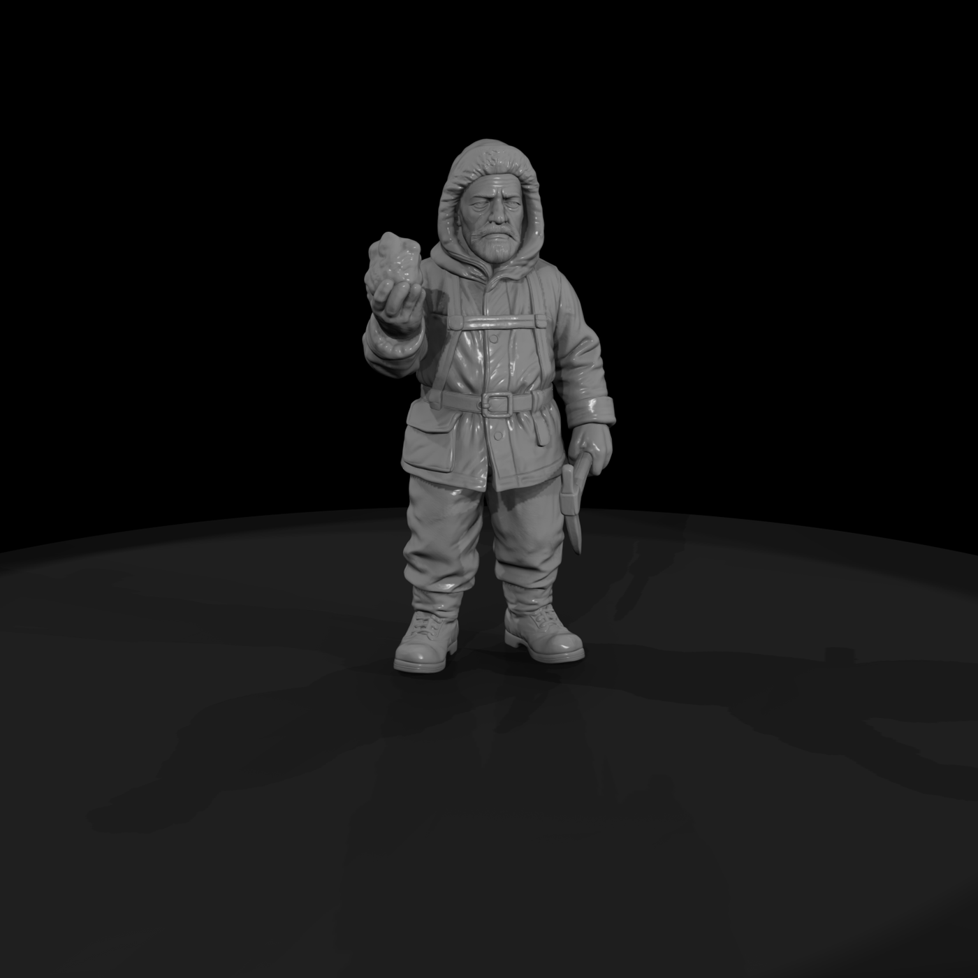 Hist 0190 Historical Ernest Shackleton Miniature F