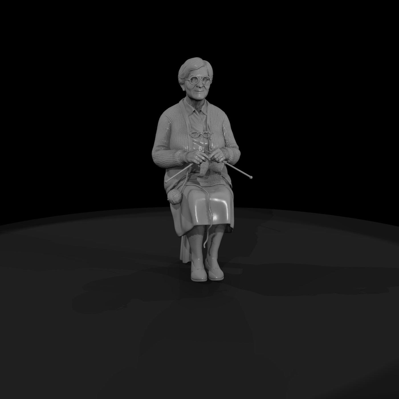 0147 Elderly Elderly Knitting Chair