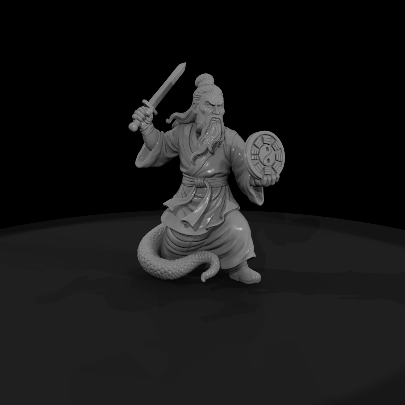 Myth 0451 Mythology Fuxi Miniature Figure