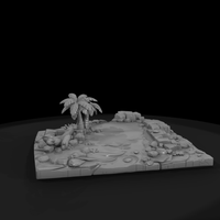 Tropical Sandbar Island Base — thumbnail 5