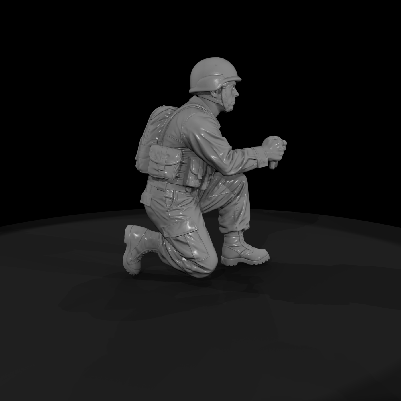 Mod Army 005 Modern U S Army Machine Gun Assistant