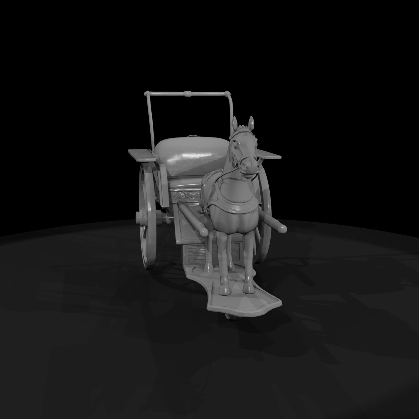 horse-drawn-carriage-3d-model