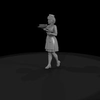 railroad-personnel-dining-car-waitress — thumbnail 6