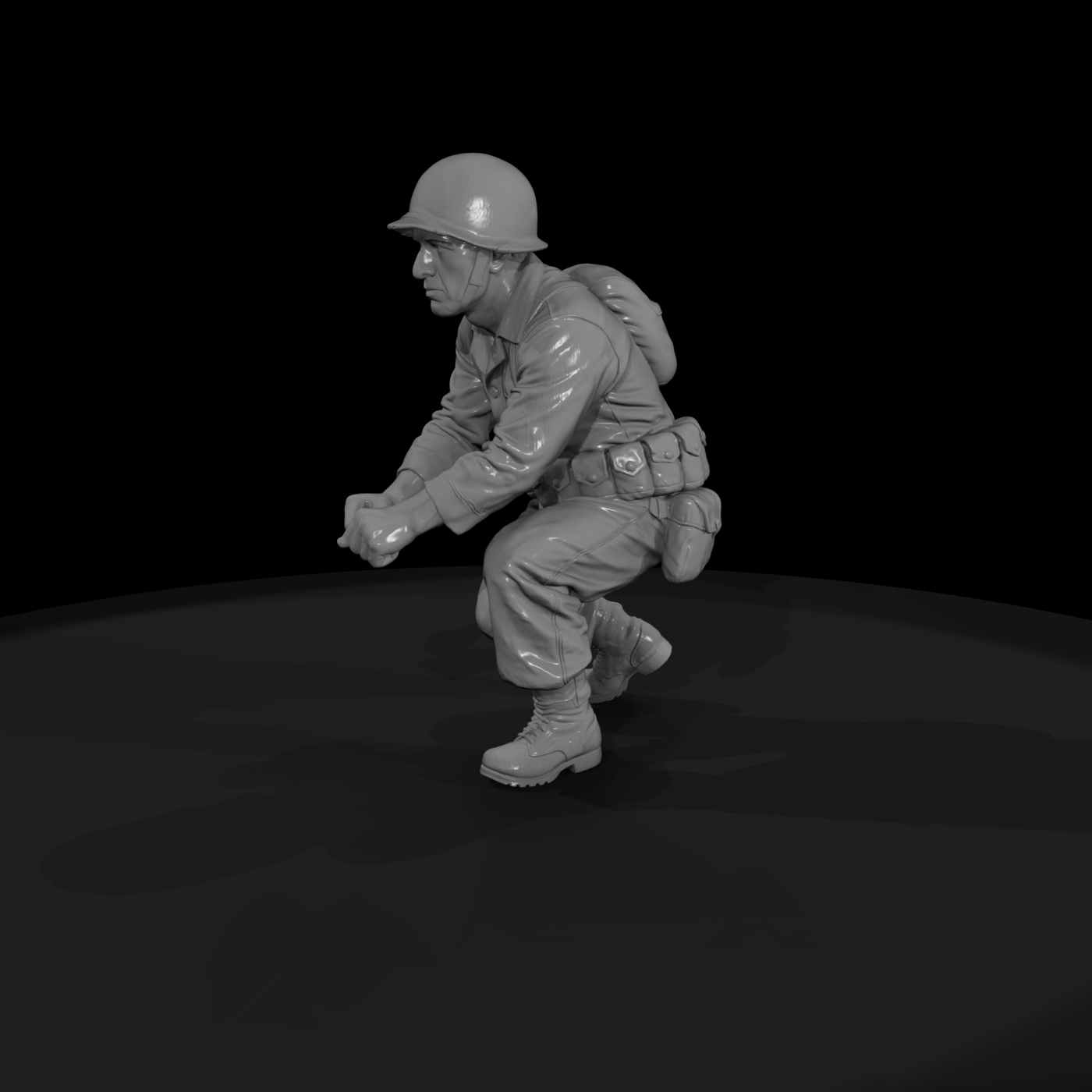 Ww2 Usmc 051 Wwii U S Marine Corps Mortar Crewman