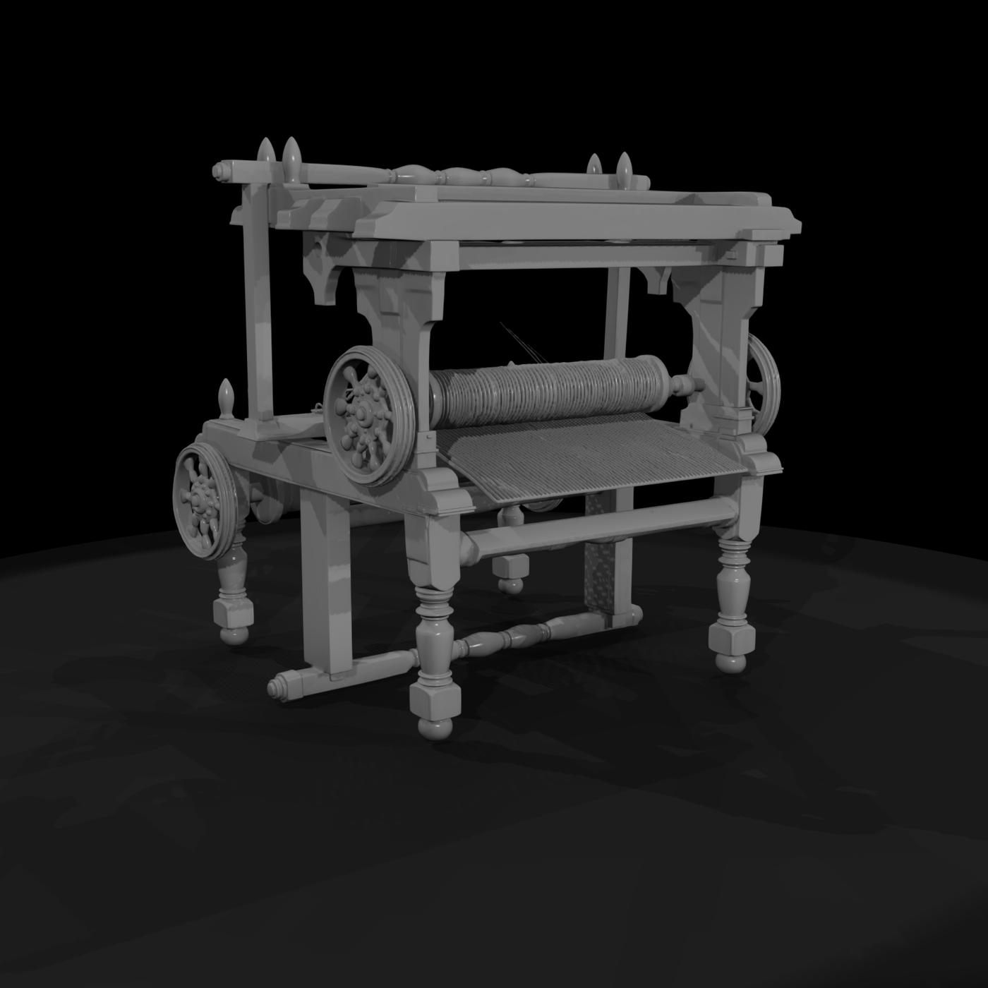 Antique Floor Loom
