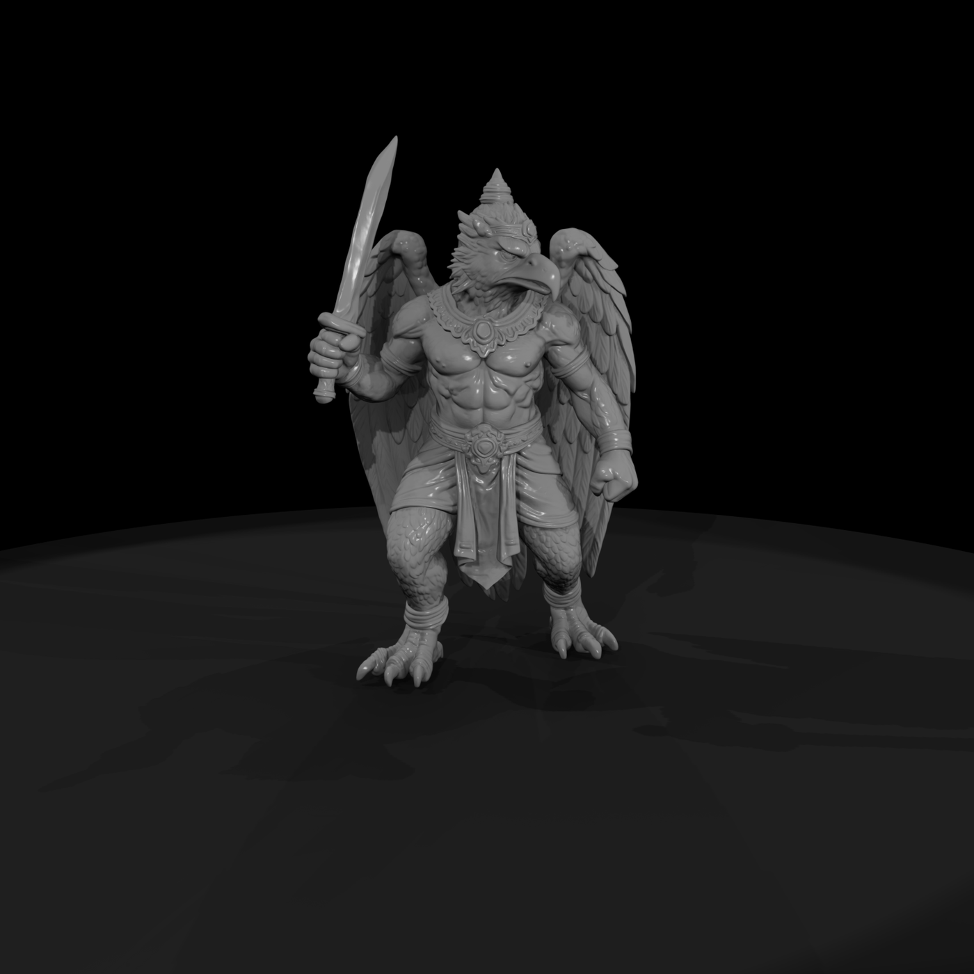 Myth 0431 Mythology Garuda Miniature Figure