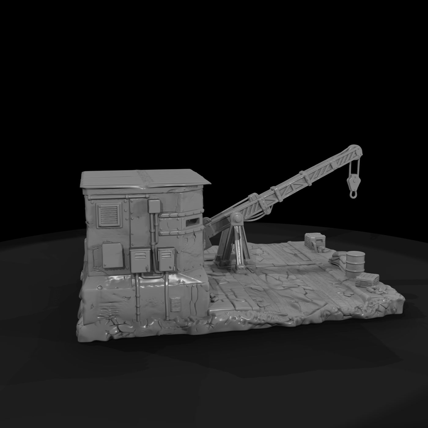 Military Checkpoint Guard Post