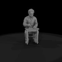hist-0248-telegraph-operator-miniature-figure — thumbnail 4