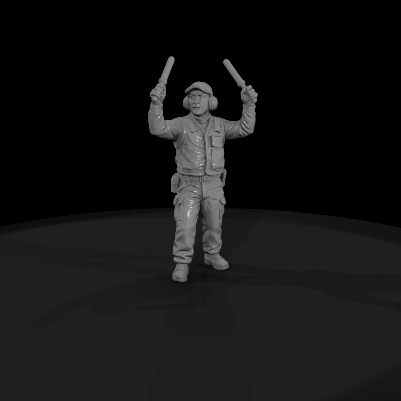 Mod Navy 076 Modern U S Navy Flight Deck Director