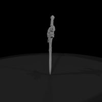 skull-handled-fantasy-dagger-miniature-for-dioramas-tabletop-001910 — thumbnail 5