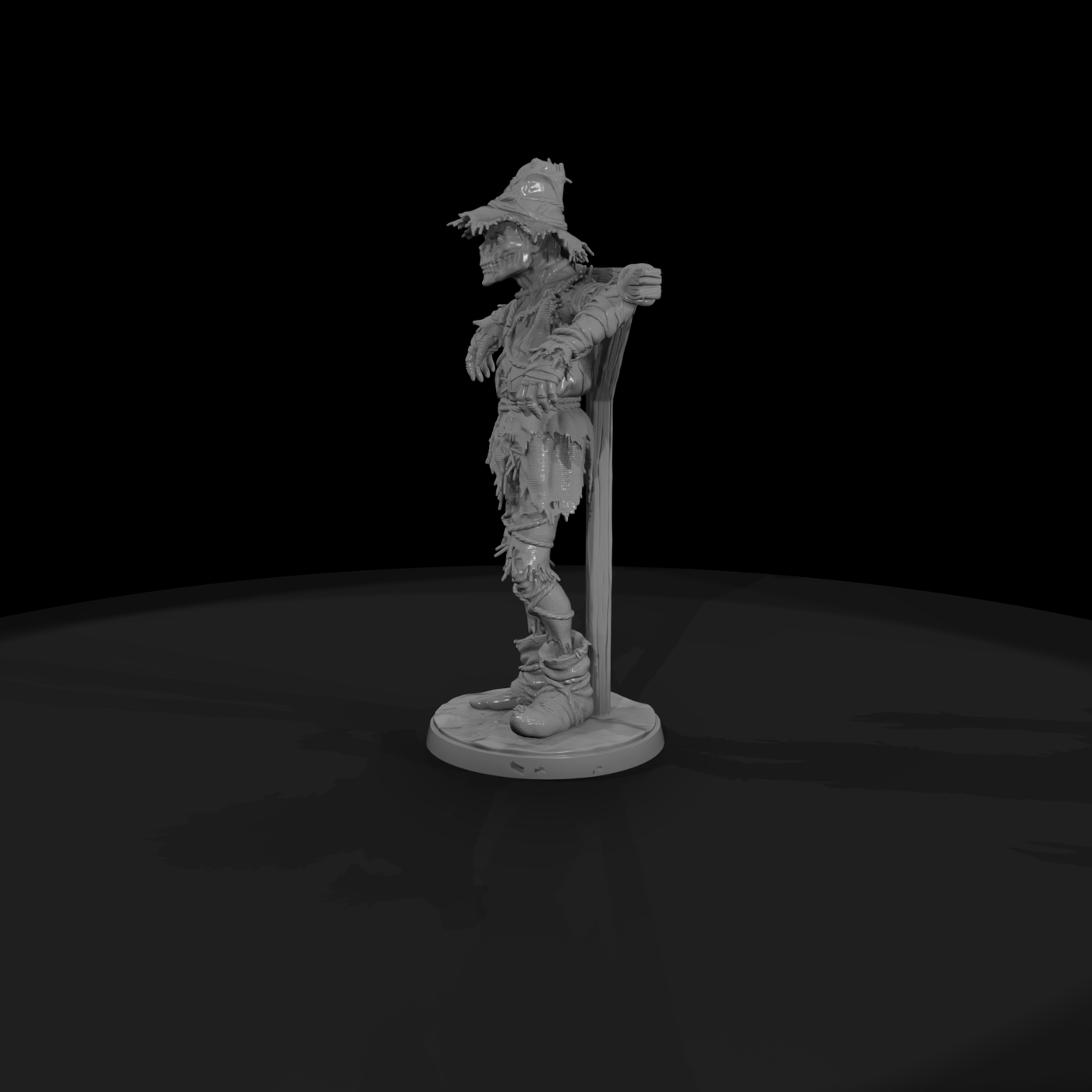 Animated Scarecrow Monster