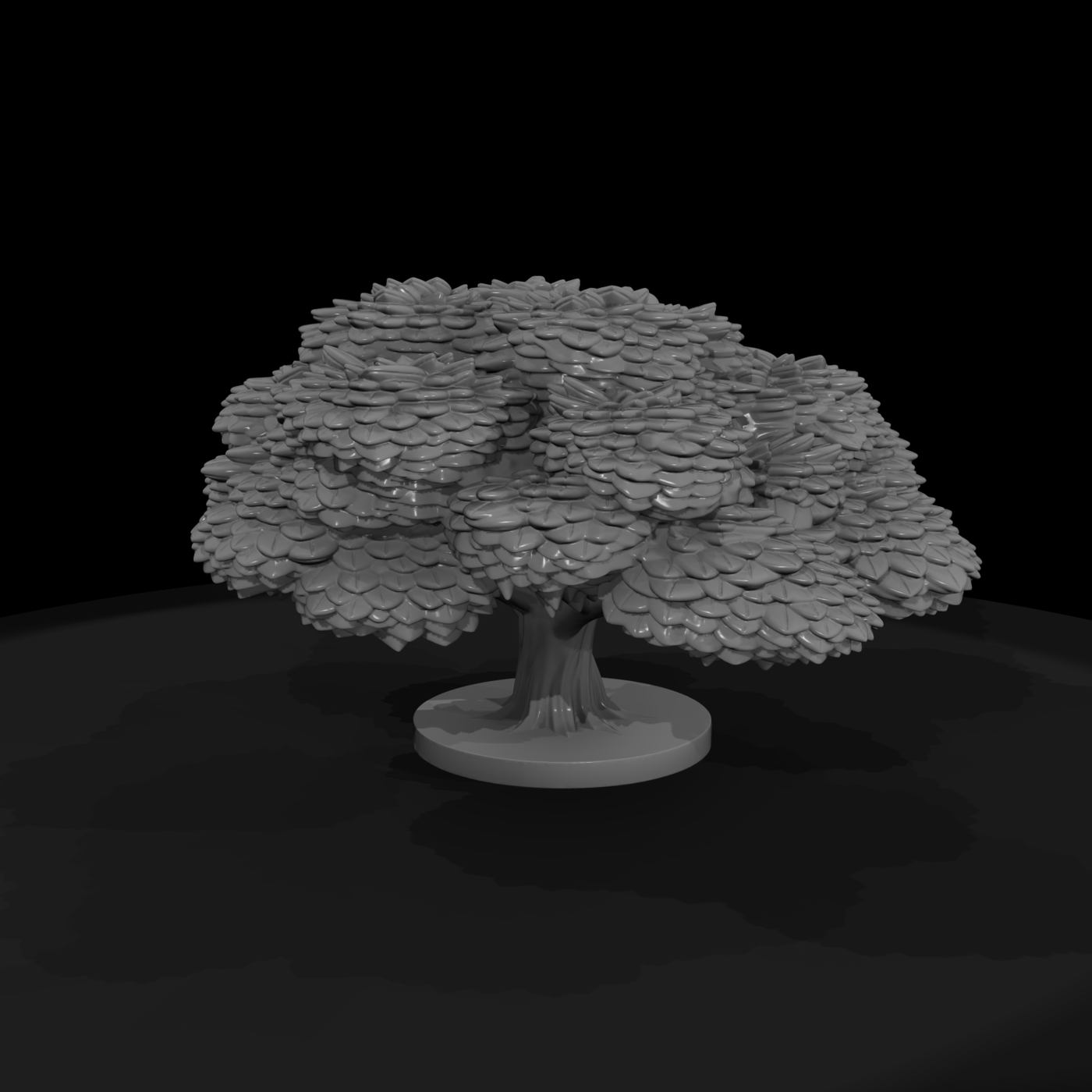 Stylized Broadleaf Tree & Model Railroads