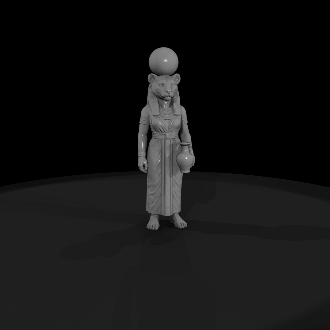 Myth 0358 Mythology Tefnut Miniature Figure