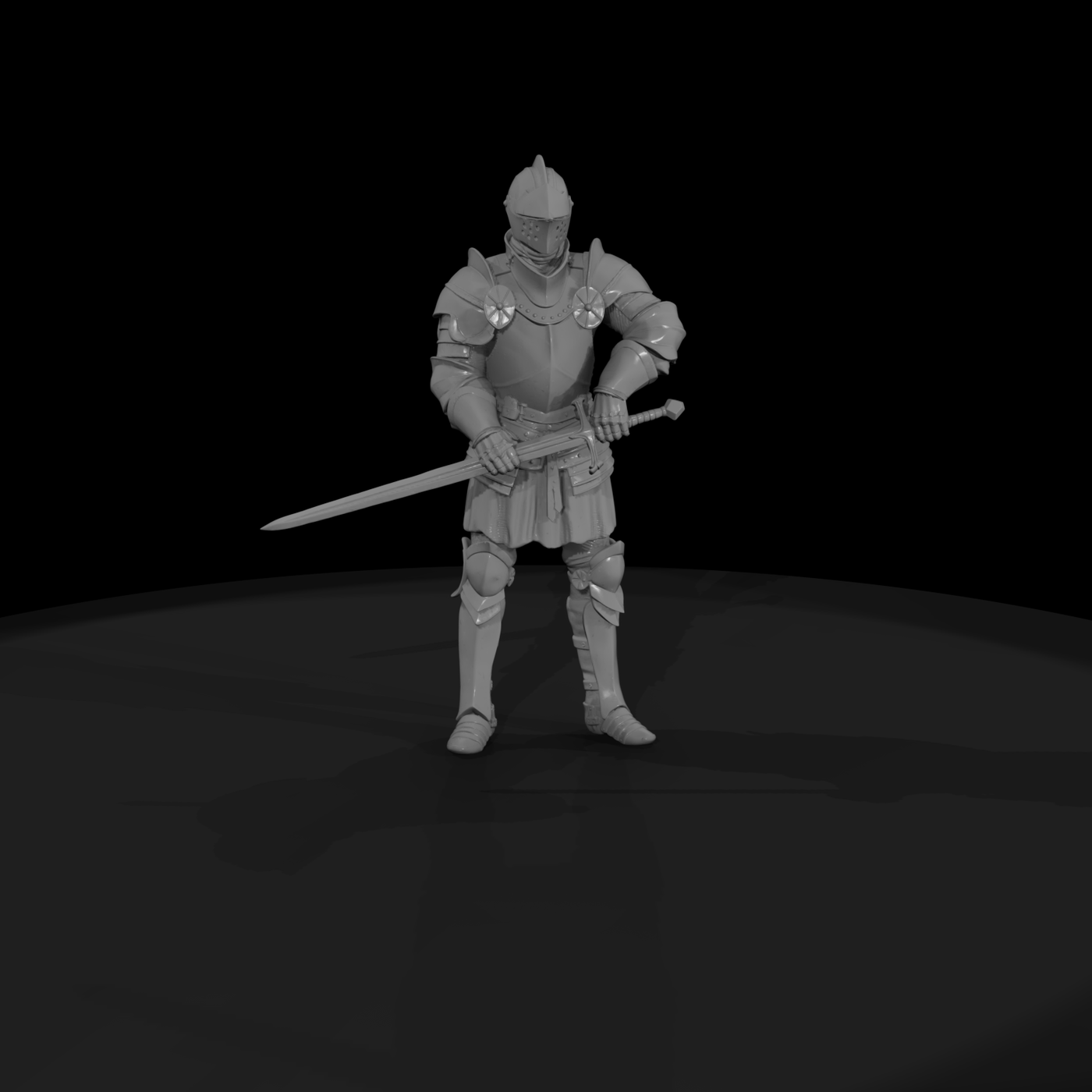Full-Plate Armored Knight