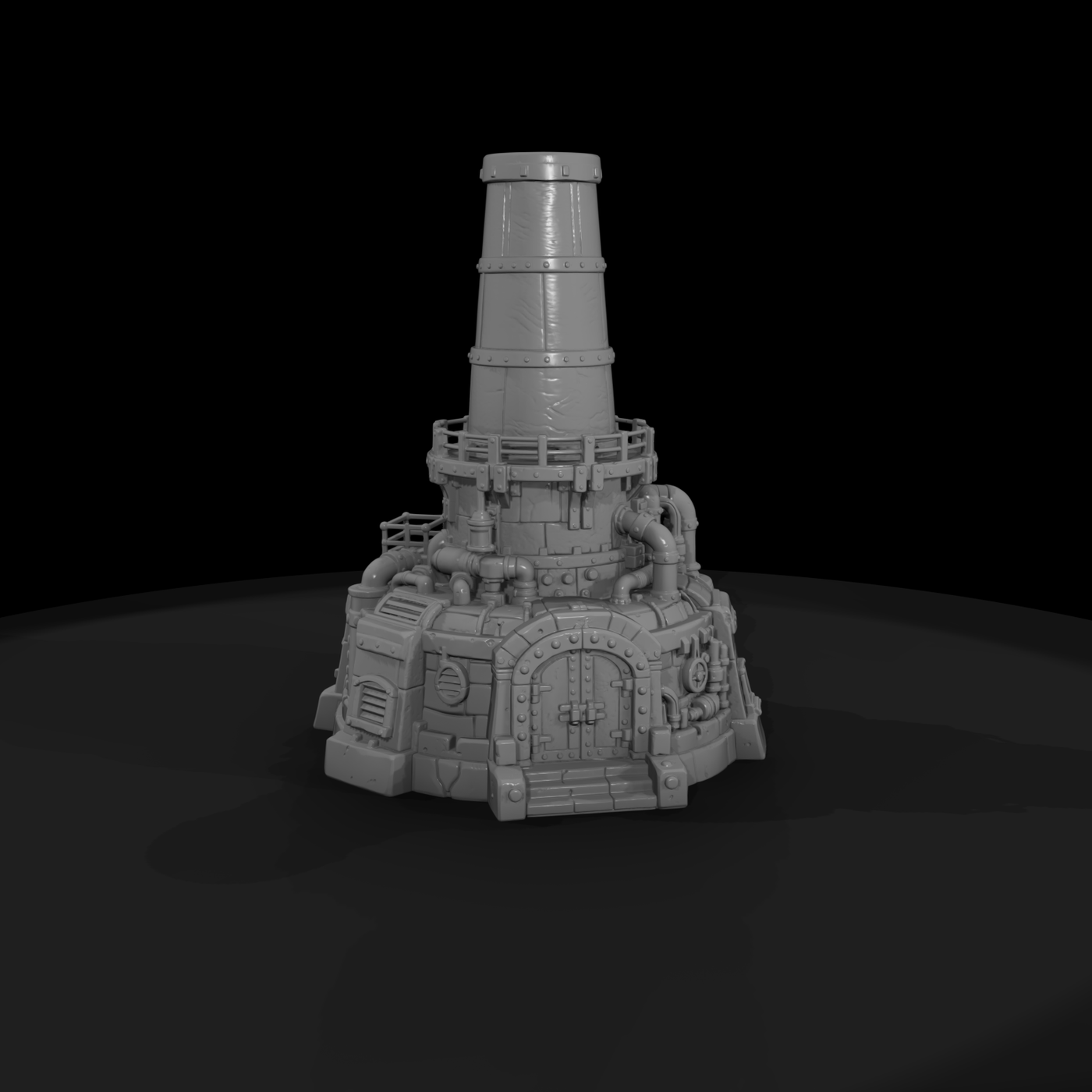 Hitem2 Smokestack Base