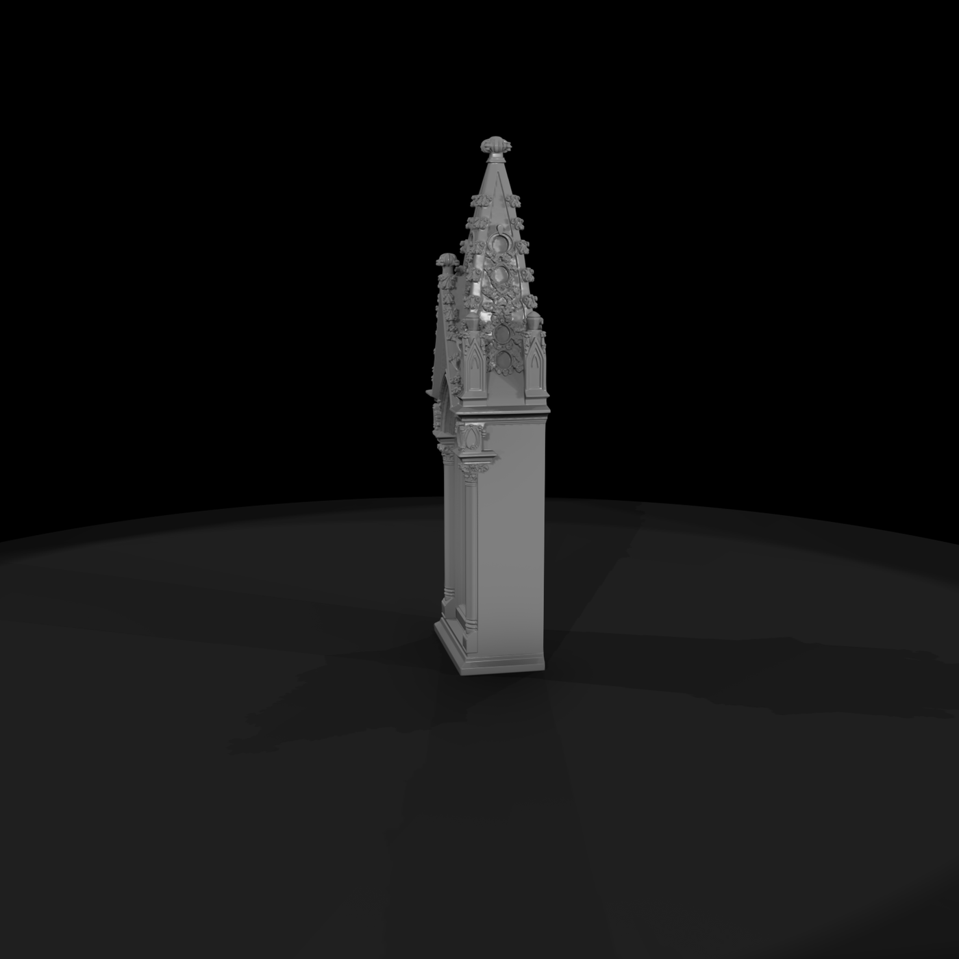 Ornate Gothic Chapel Niche — Shrine and Layouts