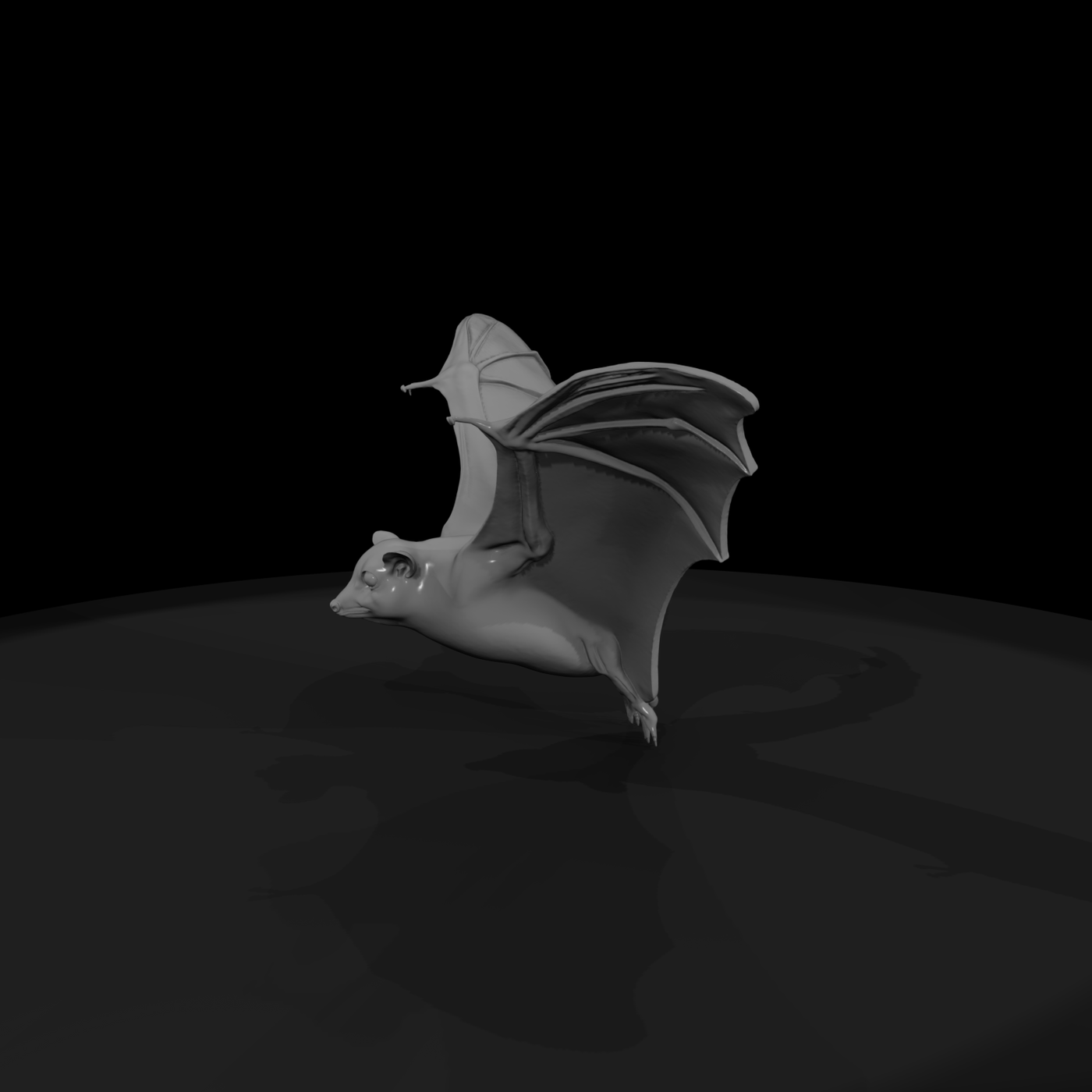 Flying Fox (Fruit Bat) — Realistic